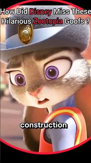 Zootopia’s Biggest Animation Fails Ever ? #shorts
