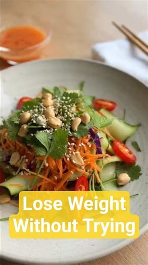 Lose Weight Without Trying?|The Vietnamese Salad Trick#VietnameseSalad #MindfulEating #HealthyHabits