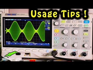 🔴 Siglent Oscilloscope Usage Tips - SDS1104X-E - No.824