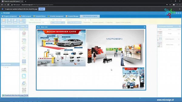 Microsign Digital Signage Tutorial Part 2 (Upload Content via Cloud)