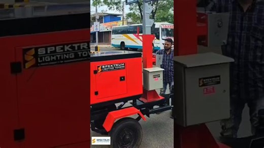 Power meets precision: Spektrum Lighting Tower powered by Mahindra DG. | SPEKTRUM LIGHTING TOWERS CEO