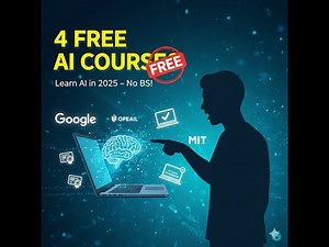 Top Free AI Courses You Can Take Right Now (Harvard, Google, OpenAI & More!)