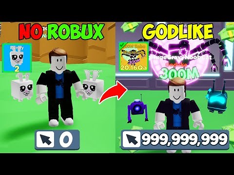 CAN I BEAT Roblox Clicker Simulator with NO ROBUX!?