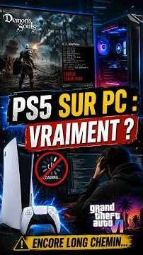 PS5 sur PC : où en sont vraiment les émulateurs ?