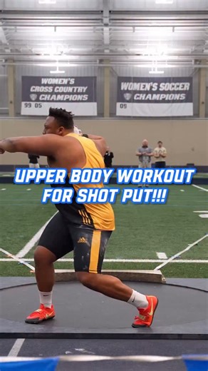 Throws University | Shot Putters need to be strong! Here is a sample upper body strength workout by @ghostfacedmillah #THROWSUNIVERSITY #GARAGESTRENGTH... | Instagram