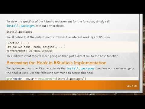 Exploring the install.packages Function in R: Accessing Source Code and Understanding Its Mechanism