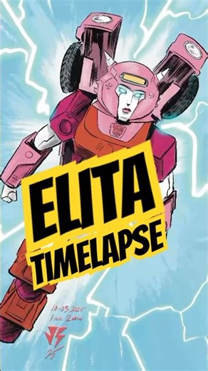 #transformers #elita #drawing #timelapse