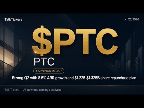 PTC Inc Q2 2026 Earnings: AI Drives Product Data Modernization & Growth