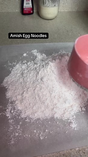 Homemade Amish Egg Noodles Recipe