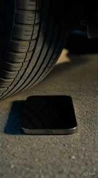 Car vs iPhone — What Happens? #TestVideo #iPhoneTest #Satisfying #TechFacts #CeyFox