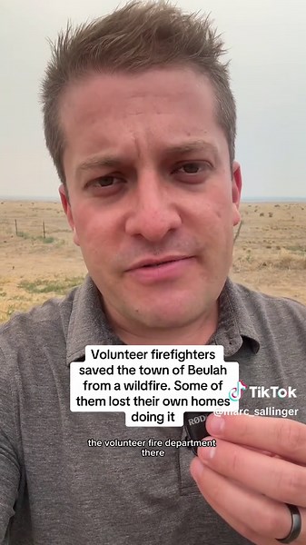 Volunteer firefighters saved the town of Beulah from completely burning in the Aspen Acres Fire. Some of them lost their own homes while doing it — and kept fighting anyway. Captain Tom Laca, PIO Jill Laca, and volunteer Ross Marsh describe what it was like to fight a fire that nearly took everything before state and federal resources arrived to help. While the volunteer fire department of 22 people couldn’t save every home, they fended of the fire from destroying the center of town. Neighboring