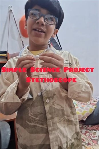 Science Project|Stethoscope|Future Doctor vibes 🩺😊
