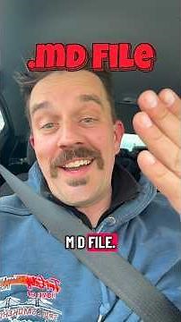 What is an MD file? A simple AI vocabulary lesson for beginners learning ChatGPT and Claude.