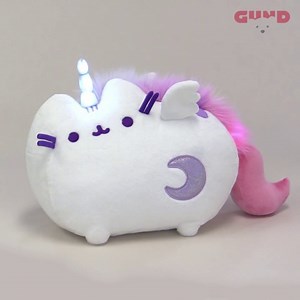 Watch GUND Pusheen Super Pusheenicorn Unicorn Sound and Lights Plush Stuffed Animal, White, 17" on Amazon Live