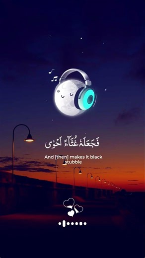 Surah Al A'la 🤲🌙 #surahalala #shorts