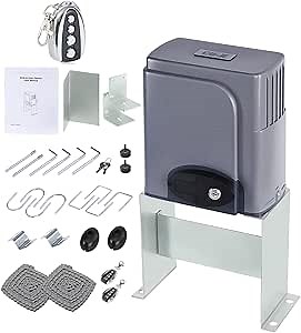 Amazon.com: CO-Z Automatic Gate Opener with Safety Sensor & 3 Remotes, 280W Sliding Door Opener & Closer Kit for 1400lb Doors, Smart Driveway Sliding Gate Opener with 20ft Driven Chain : Tools & Home Improvement