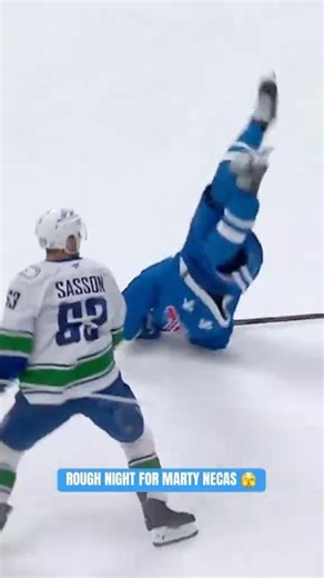 Rough Night for Marty Necas 😅