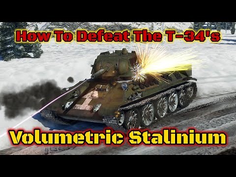 How To Beat The T-34s - Weak Spot Guide + Tutorial - Updated With Volumetric Shells (War Thunder)