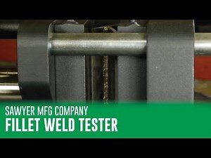 Learn More - FILLET WELD TESTER