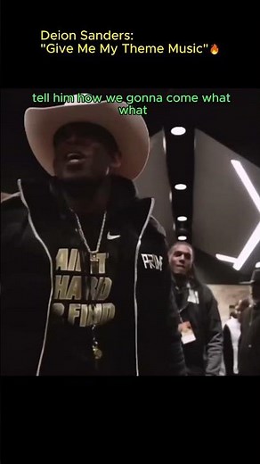 Deion Sanders "Give Me My Theme Music" | Pre-game Hype Music