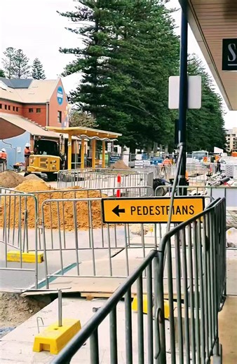 The Jetty Road project in Glenelg, South Australia, is progressing rapidly as of Monday, 13th October 2025, despite its current appearance of disarray. #glenelg #adelaide #southaustralia #australia #holiday #beach #travel #family #wine #love #fun #entertainment #fbreels #fbviral #fbviralreels #viral #followme #followersreels #follow #followerseveryone #jettyrdglenelg #nike #Netflix | Alan Webster