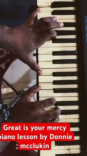 Great is your mercy piano lesson #piano #musicology