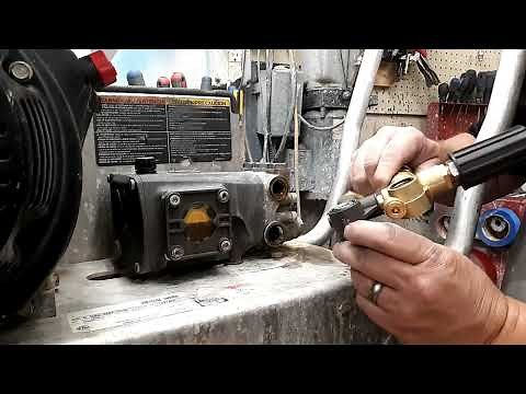 Pressure washer unloader replacement