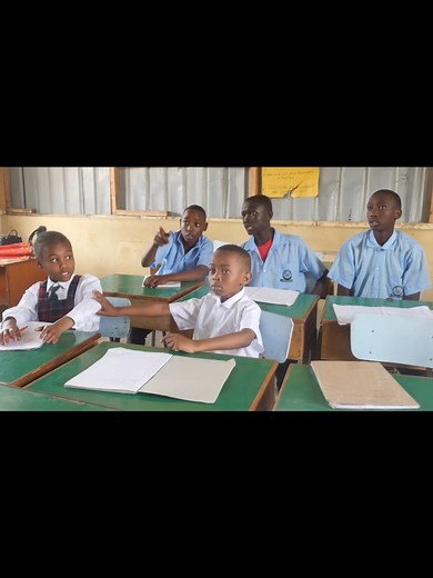 Hilarious Junior Comedian in a Funny Class