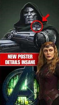 This Avengers Doomsday Poster Detail Changes Everything About Doctor Doom #shorts