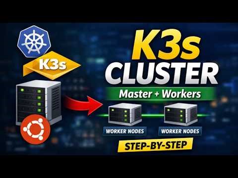 How to Install Multi-Node K3s Cluster on Ubuntu 26.04 / 24.04 Step-by-Step