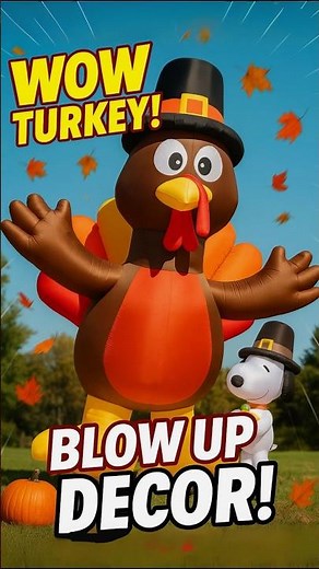 TRENDING Thanksgiving Inflatables 2025 🎉 | Epic Turkey Blow Ups & Yard Decor Ideas!