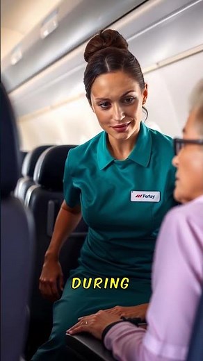 Why Flight Attendants Touch the Overhead Bins 👀✈️