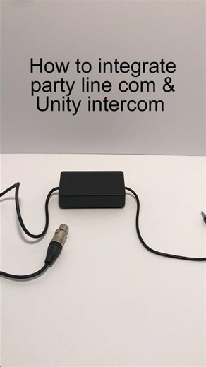 How to integrate party line com & Unity intercom in seconds