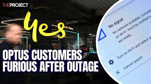 4.5K views · 49 reactions | Optus customers across Australia were left without service for 14 hours after the telecommunications company suffered an outage, which could be the biggest the country has ever seen. | The Project | Facebook