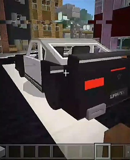 Minecraft car? 💀☠️🚗 #minecraft