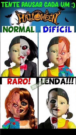 TENTE PAUSAR ( Halloween Batatinha Frita 1 2 3 ) | #shorts