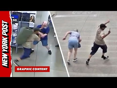 New Shocking Footage of Michigan Walmart Stabbing Released