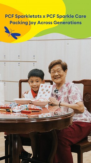 PAP Community Foundation on Instagram: "What happens when little ones and seniors come together? A lot of joy, learning, and connection. 💖 Our children from PCF Sparkletots Preschool @ Kreta Ayer-Kim Seng Blk 21 and seniors from PCF Sparkle Care @ Kreta Ayer gathered for a heartwarming morning of rehearsals and activities. In preparation for the Joy of Reading 2025 launch event held last week, they packed goodie bags with nostalgic childhood snacks, rehearsed their performance, and shared stori