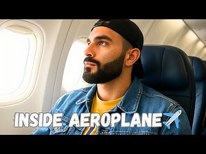 First Time Flying? Here’s What the Inside of a Plane Really Looks Like!✈️😮