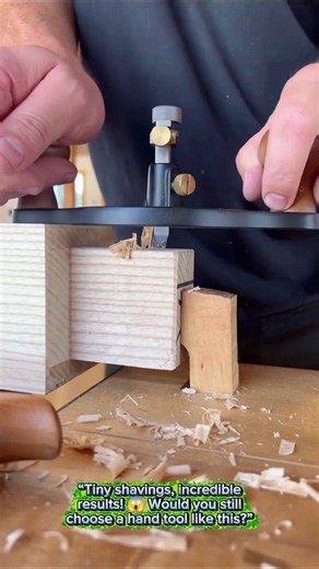 This Technique Creates a Smooth and Highly Precise Wooden Surface. 🪵 #Woodworking #Carpentry