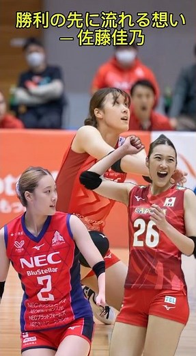 日本が誇る実力派バレーボール選手・佐藤佳乃