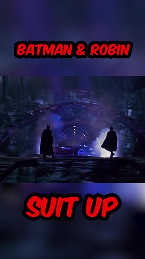 Batman & Robin 1997 - Opening Suit Up #batman #thebatman #gotham #georgeclooney #chrisodonnell #dccomics #thedarkknight #robin #arkhamknight #batmanandrobin #mrfreeze #batgirl #poisonivy #bane