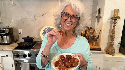I haven't made these Sweet Chicken Bacon Wraps in a while, but, boy howdy, I think I may have to make them more often because they are so good! Click here for the recipe: https://www.pauladeen.com/recipe/sweet-chicken-bacon-wraps/ | Paula Deen