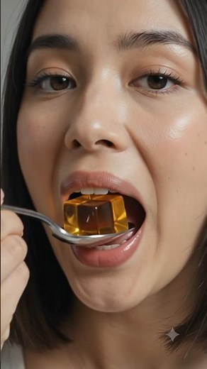 ✨ Crystal Gummy Cubes ASMR 🤤 | Squishy, Chewy & Super Satisfying Eating Sounds #Shorts