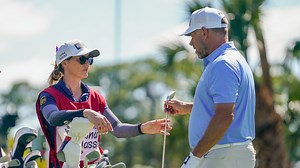 D'Angelo: Golf's royal couple, Lee Westwood and caddie/wife Helen Storey make weekend at Honda Classic