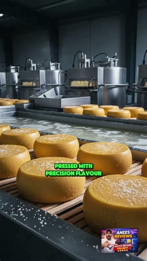 How Cheese Is Made | From Fresh Milk to Finished Cheese 🧀 | Factory Process