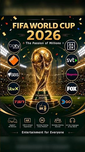The best app to watch the 2026 World Cup matches with a Strong 8k server
