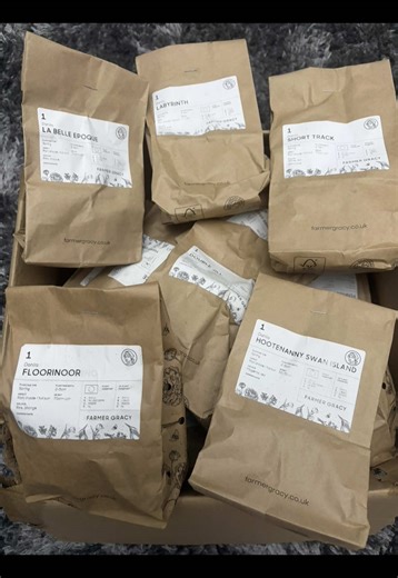 The day has finally arrived 🎉 my first 2026 dahlia order from Farmer Gracy has arrived!!😍 I’m still waiting on a smaller delivery but these will definitely keep me busy for now - can you tell how excited I am😂 #farmergracy #dahlia #garden #gardening #newplants