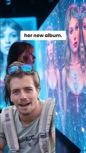 Taylor Swift Uses AI Videos to Promote New Album - The Future is Here