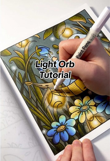Coloring Tutorial: Light Orb Tutorial with Alcohol Markers